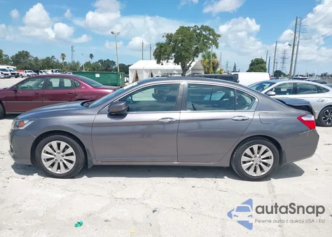 2014 Honda Accord Ex z USA, uszkodzony, nr VIN 1HGCR2F75EA049605